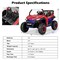 Costway 12V 2-Seater Kids Ride On UTV RC Electric Vehicle Suspension w/ Lights & Music
